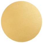 Load image into Gallery viewer, Caspari Luster Felt-Backed Round Placemat – Gold
