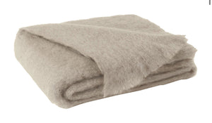 Brushed Mohair Blanket