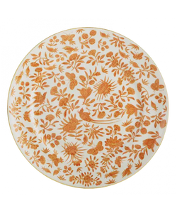 Sacred Bird and Butterfly Dinner Plate