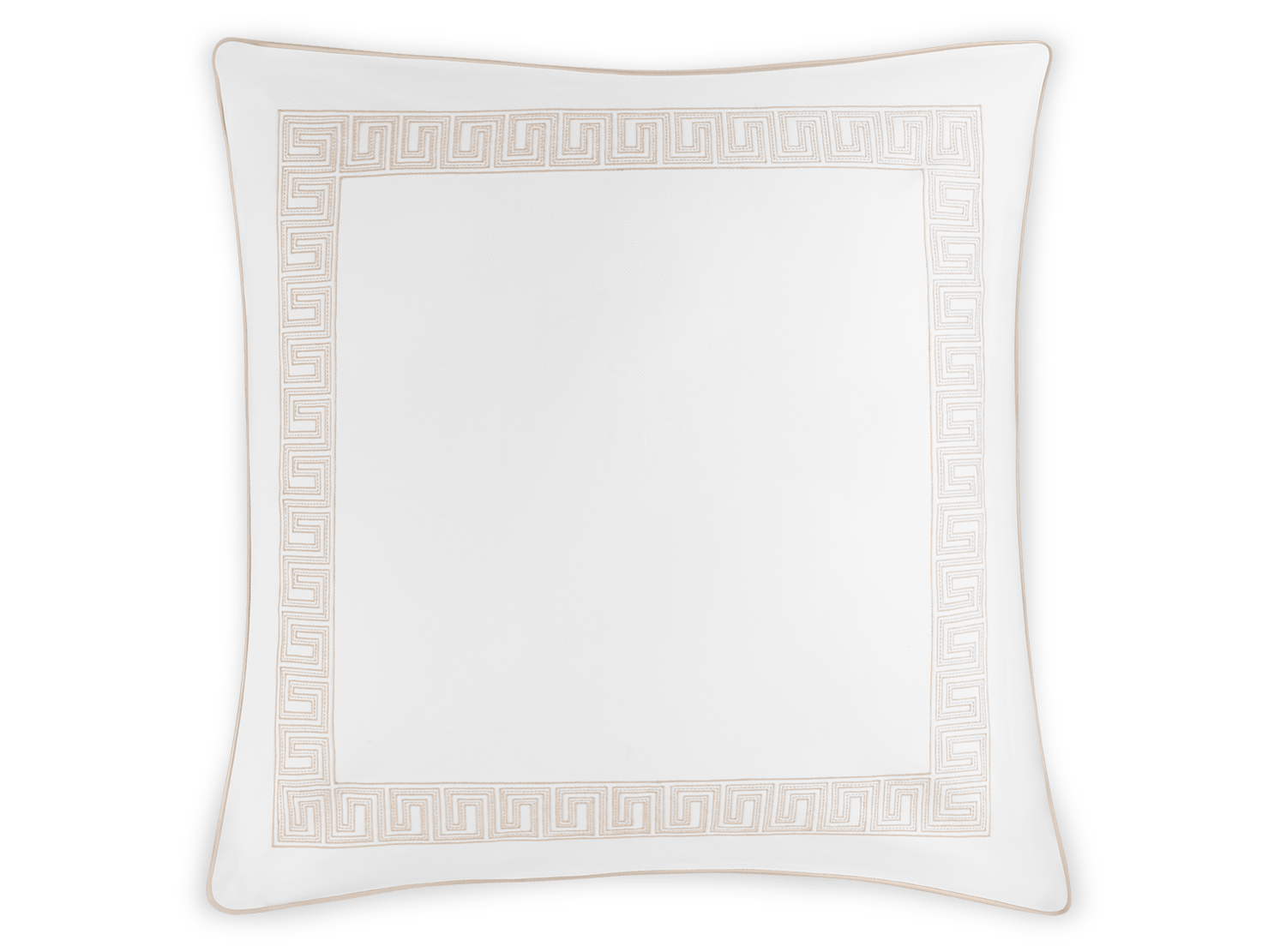 Matouk Ophelia Pique Euro Sham, Dune