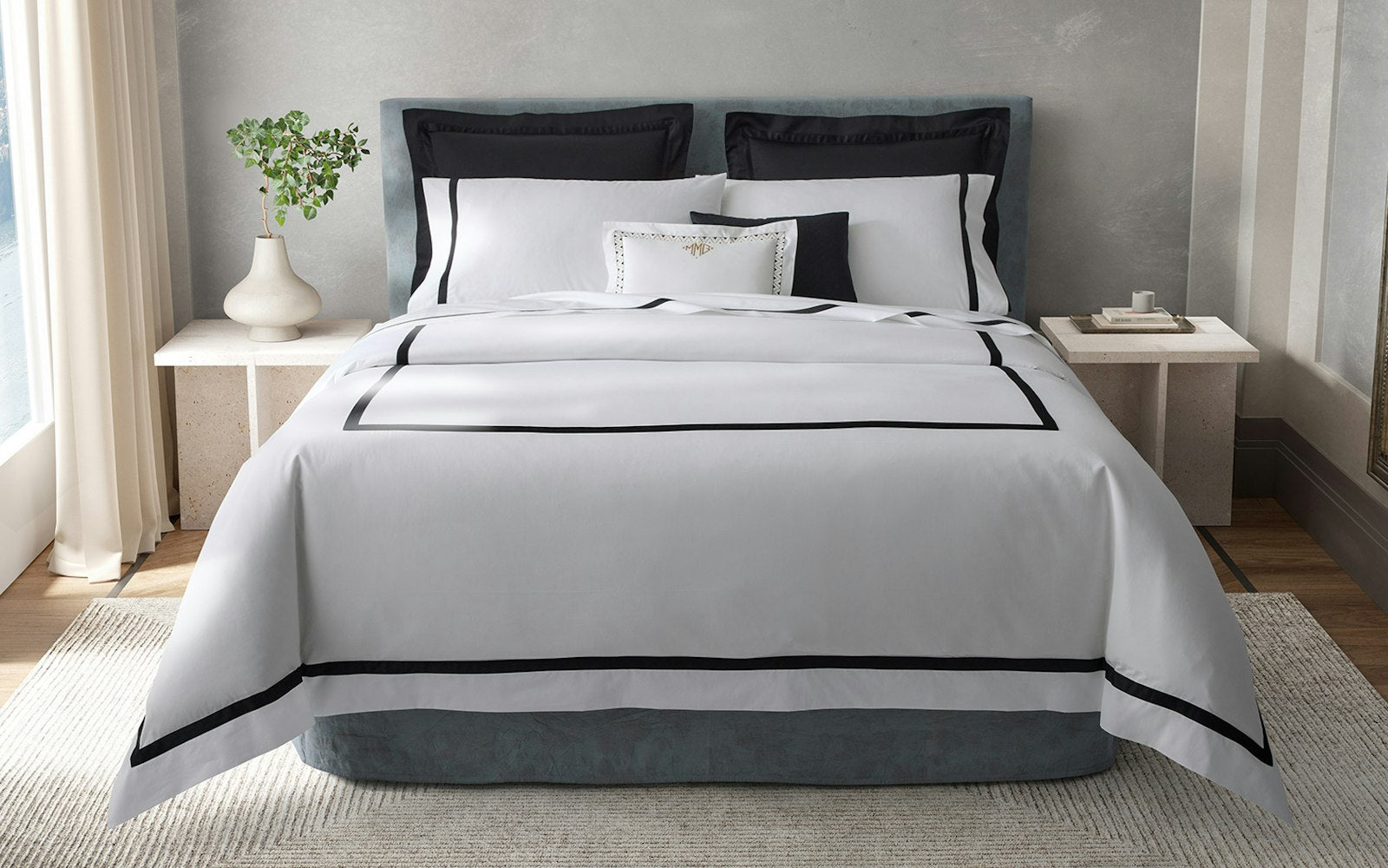 Matouk Lowell Flat Sheet, Dune