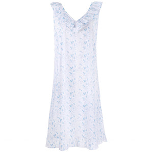 Lily Cotton Ruffle Nightgown