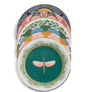 LaDoubleJ Dessert Plates Set of 6, Mix