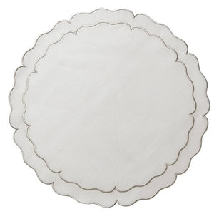 Linho Scalloped Placemat