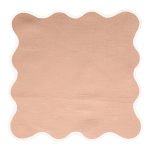 Square Scalloped Placemat, Set of 4