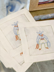 Rodeo Sferra Cocktail Napkins