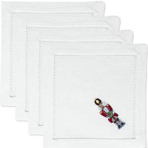 Nutcracker Cocktail Napkins (set of 4)