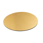 Load image into Gallery viewer, Caspari Luster Felt-Backed Round Placemat – Gold
