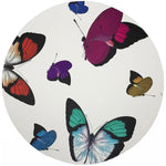 Load image into Gallery viewer, Butterflies Original 16&quot; Round Pebble Placemats, Set Of 4
