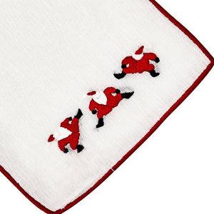 Dancing Santa Cocktail Napkins (set of 4)